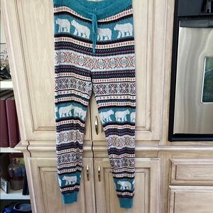 Sweater joggers polar bears lounge wear